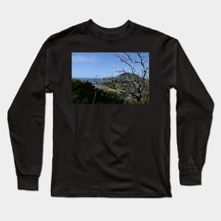 View from a Hilltop in Oahu Long Sleeve T-Shirt